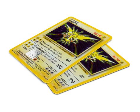 Pokemon Zapdos Card