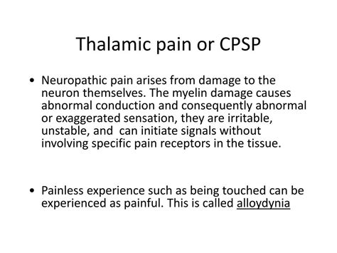 PPT - Post Stroke Pain PowerPoint Presentation - ID:371980