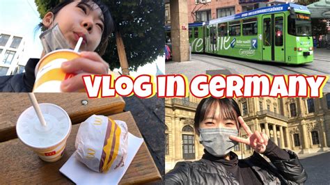 🇩🇪vlog 독일어 초보가 독일에서 주문하는 방법☕️독일교환학생 브이로그🇩🇪 ドイツでもやっぱり安定のマクド🍔 Youtube