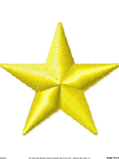 Stars Machine Embroidery Design Mini Etsy