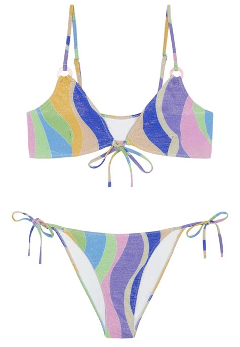 Bikini Lace Oceandrive Multicolor Robin Collection Robin Collection