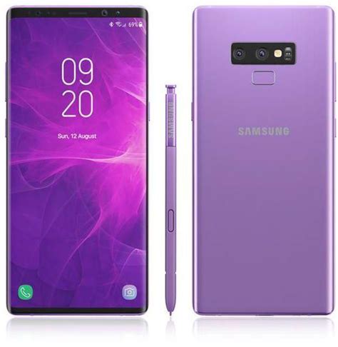 Samsung Galaxy Note 9 6gb Ram 128 Rom 6 4inch 4000 Mah Dual Sim Price