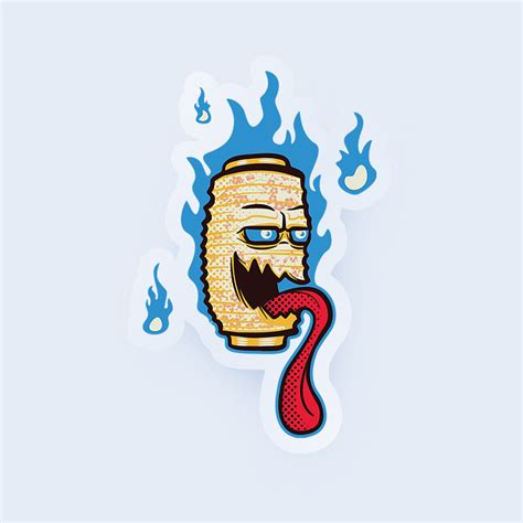 Chochin Obake Sticker — Mattgyver