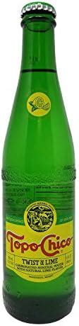 Topo Chico Twist Of Lime Carbonated Natural Mineral Water With