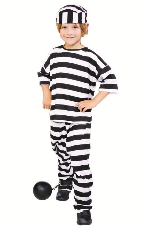 Prisoner Costumes For Men Women Kids