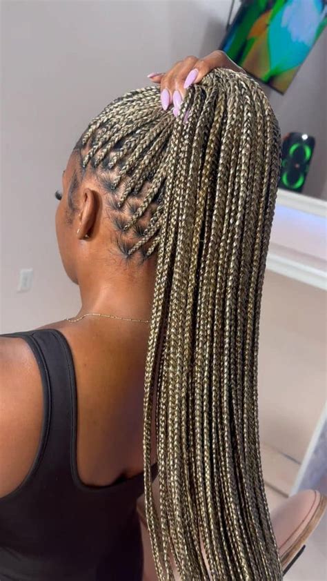 Pin By Kierra Myesha On Hair Long Braids Braided Cornrow Hairstyles