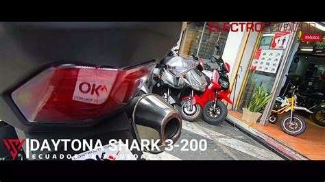 Clips Daytona Shark A O Motocicletas Youtube