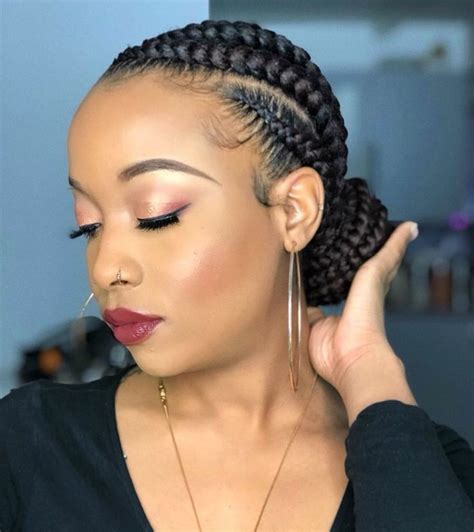 30 Most Stylish Cornrow Braids For 2024 Hair Adviser Natural Hair