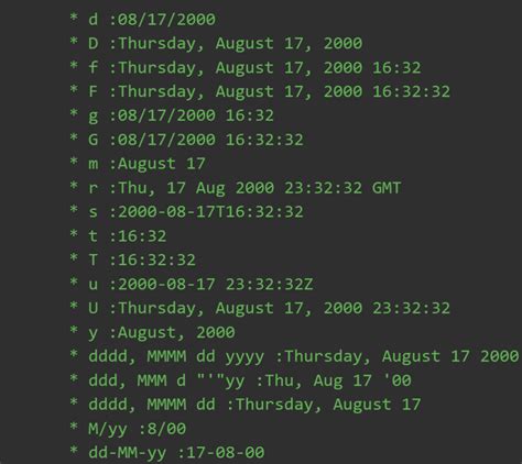 C Date Format Yyyy Mm Dd String