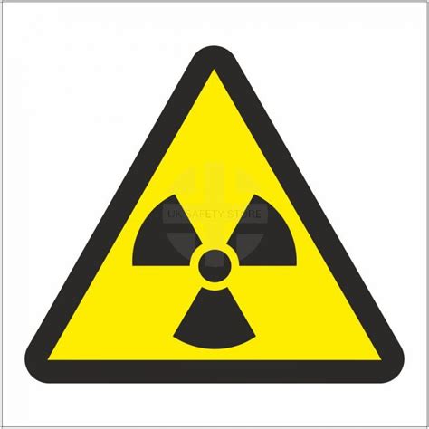 Radiation Symbol Sign | UK Safety Store