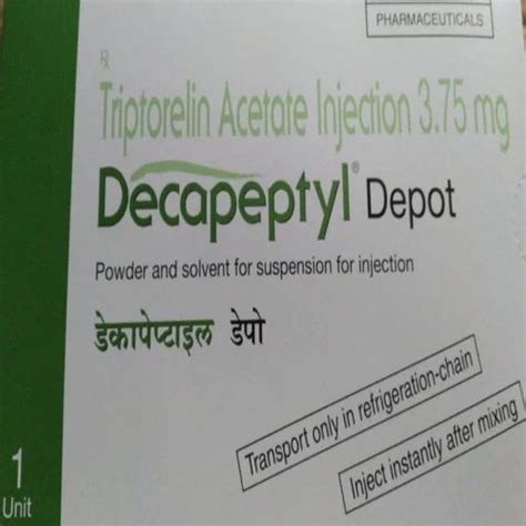 Decapeptyl Depot 3 75mg Injection At Best Price In Ahmedabad By K M