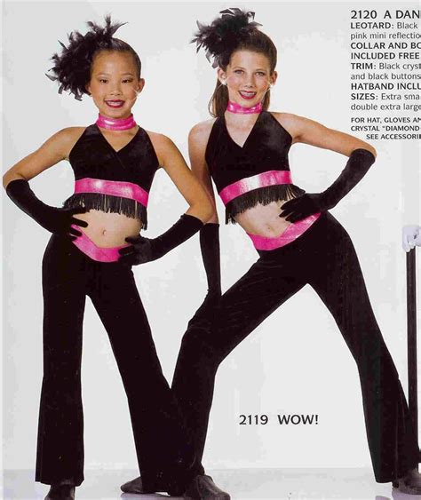 Jazz Dance Costume Tap Artstone Pant set Pink Black Disco Pageant ...