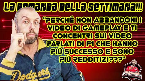 LA DOMANDA DELLA SETTIMANA NUOVO FORMAT YouTube