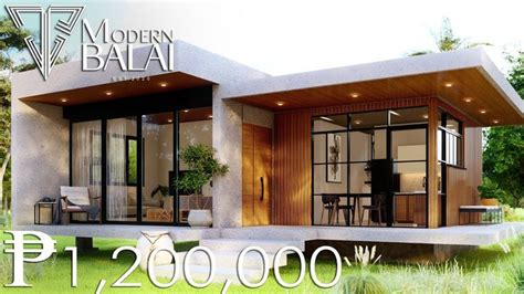 Low-Cost Modern Farm House | Small House Design 2-Bedroom | 63 Sqm Only | Small house design ...