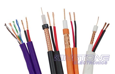 Ohm Etl Cm Rg U Cctv Coaxial Cable Awg Bc Awg Cca Power