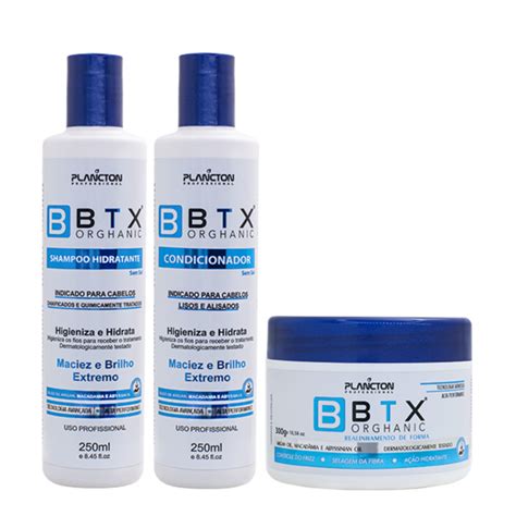 Kit BTX ORGHANIC PLANCTON Realinhamento De Forma 300g