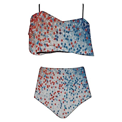 BeAi Swimsuits For Curvy Women 2 Piece Floral Bikini Sets For Women Trendy Modest Swimwear