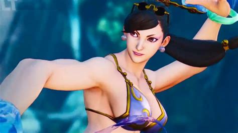 Street Fighter 5 Chun Li Swimsuit Online Matches Youtube