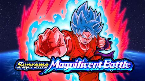 Dokkan Battle Supreme Magnificent Battle Stage 3 VS Super Saiyan God SS