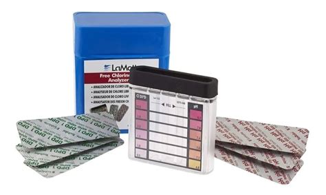 Kit Para Medir Cloro Libre Y Ph Marca Lamotte Tabletas Copper Pool