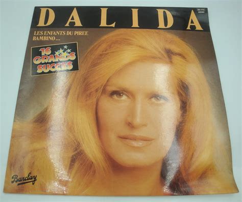 Dalida 16 grands succès LP 1982 Barclay les enfants du pirée