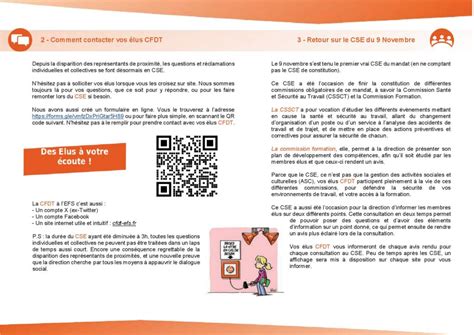 Lettre Information Bret Novembre Cfdt Efs