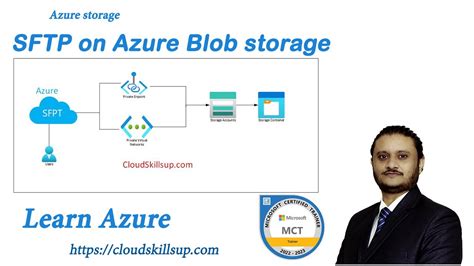 Azure Sftp On Blob Storage Youtube