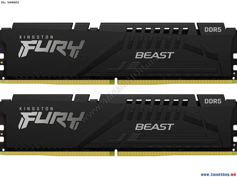 Оперативная память Kingston Fury Beast DDR5 32Gb (2x16GB) 5200MHz CL 40 ...