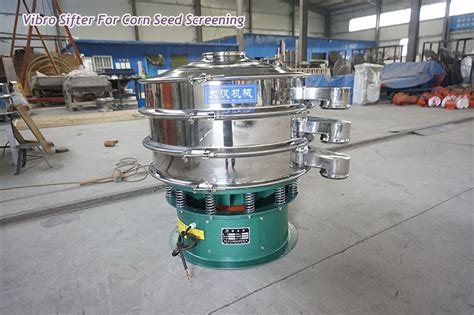 Vibro Sifter For Corn Seed Screening DAHAN Vibration Machinery Co Ltd