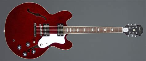 Epiphone Noel Gallagher Riviera Dark Wine Red Music Store Professional