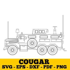 M1126 STRYKER Svg Eps Dxf Png Stryker Armor Vehicle Svg Vector