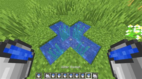 Infinite Water In Minecraft Minecraft Experiments From Cony