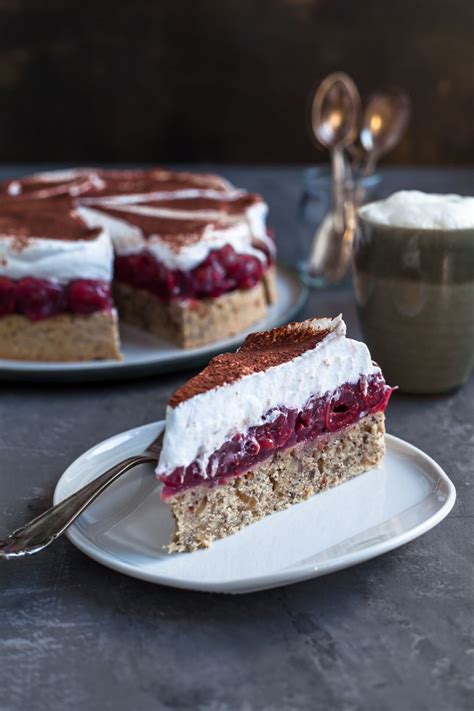 Leckerster Haselnuss Kirschkuchen Veganer Foodblog Aus Hamburg