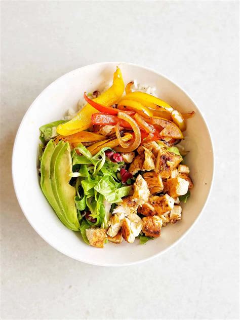 Healthy Burrito Bowls Recipe for Lunch - Nourished by Anne