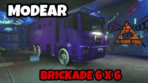 GLITCH CAR TO BRICKADE 6 X 6 COMO MODEAR BRICKADE 6X6 EN GTA V