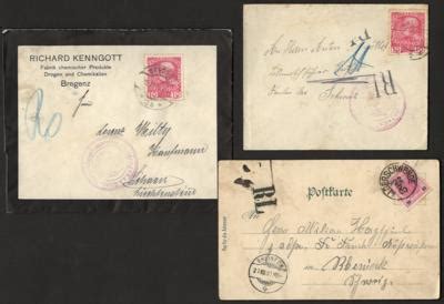 Postst Ck Sterreich Grenznahe Briefmarken Und