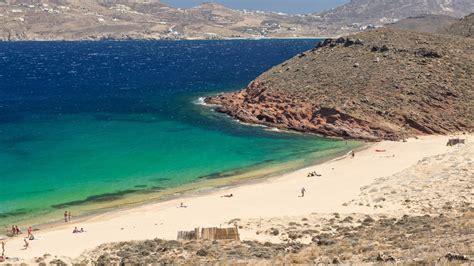 Agios Sostis beach → E-MYKONOS.GR - Portal of Mykonos Island