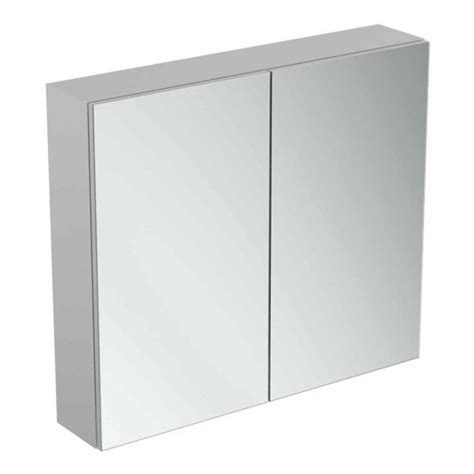 Ideal Standard 80cm Mirror Cabinet With Bottom Ambient Light Robert Dyas