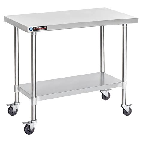 Food Prep Stainless Steel Table Durasteel X India Ubuy