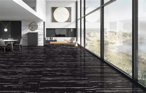 Buy Pgvt Black Strips Super White Floor And Wall Tiles Online