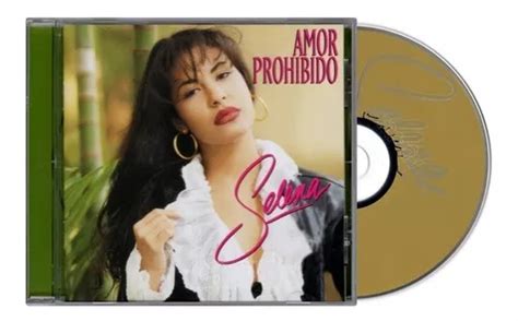 Selena Amor Prohibido Disco Cd 14 Canciones