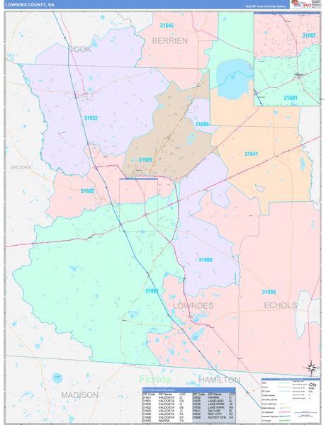 Maps Of Lowndes County Georgia