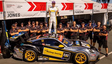 Jones And Emery Seal 2022 Carrera Cup Australia Championship Titles