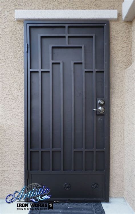 Top 15 Modern Wrought Iron Doors For An Elegant Entry To Your House With Images Metal Doors