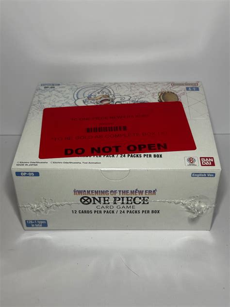 One Piece Card Game - Awakening Of The New Era OP05 Booster Box Englis