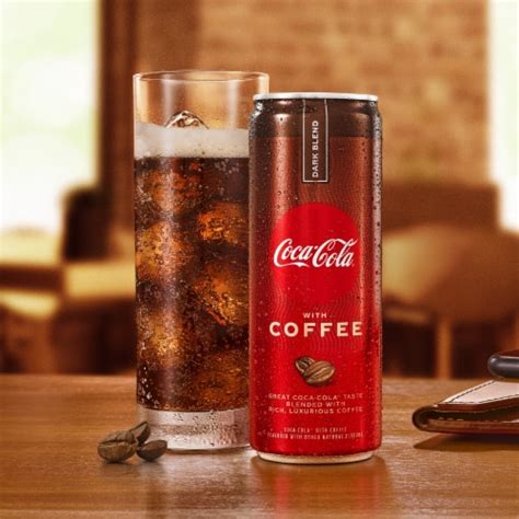 Coca-Cola® With Coffee Dark Blend Soda Can, 12 fl oz - Kroger