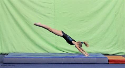 Developing Shapes In Tumbling Swing Big Back Handspring