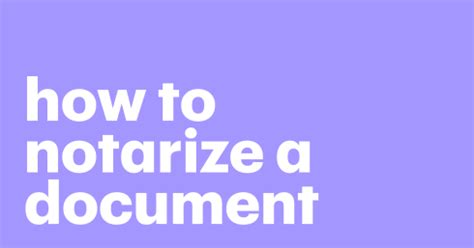 How To Notarize A Document Pandadoc Notary