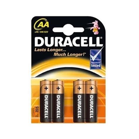 Baterii Alcaline Duracell Basic R Aa Buc Set