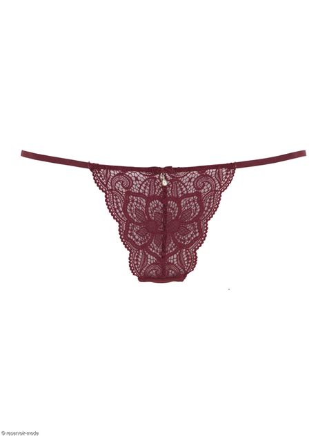 String Nikoletta Lascana Réservoir Mode Lingerie Femme et Homme